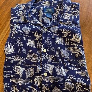 Cambridge XL Hawaiian Shirt/Nautical